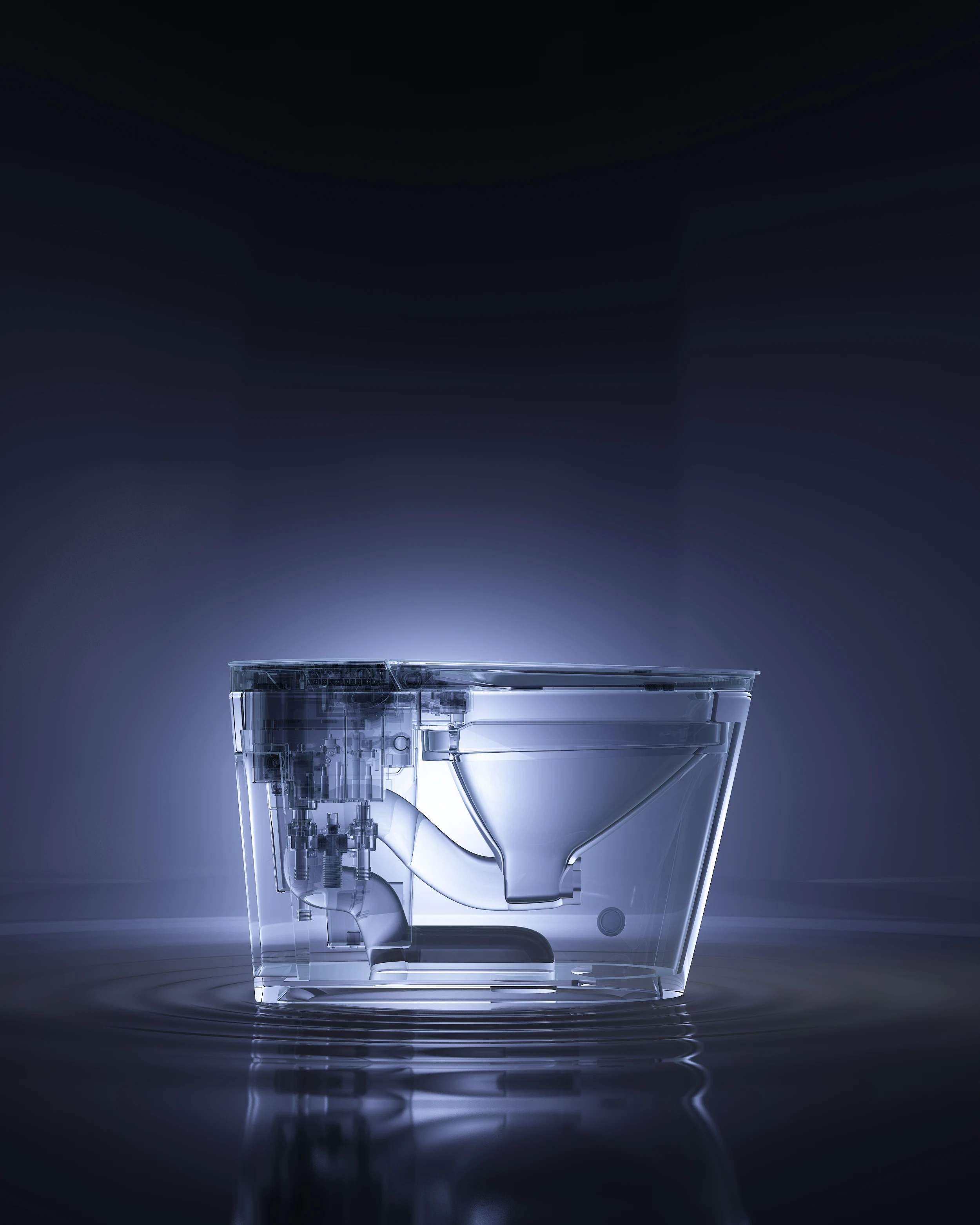 الراقية الحمام الاستشعار التلقائي صدفي المرحاض مقاوم للماء السيراميك المراحيض الذكية #2