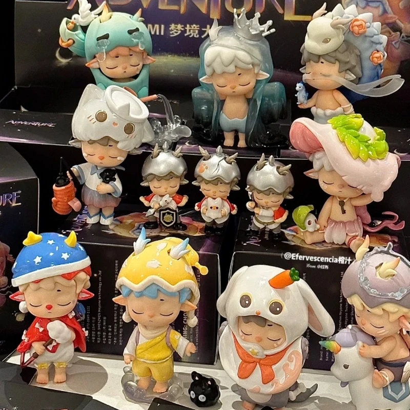 

Genuine Mimi V4 Adventure Series Blind Box Kawaii Trendy Toy Office Learning Desktop Ornaments Decoration Children Birthday Gift