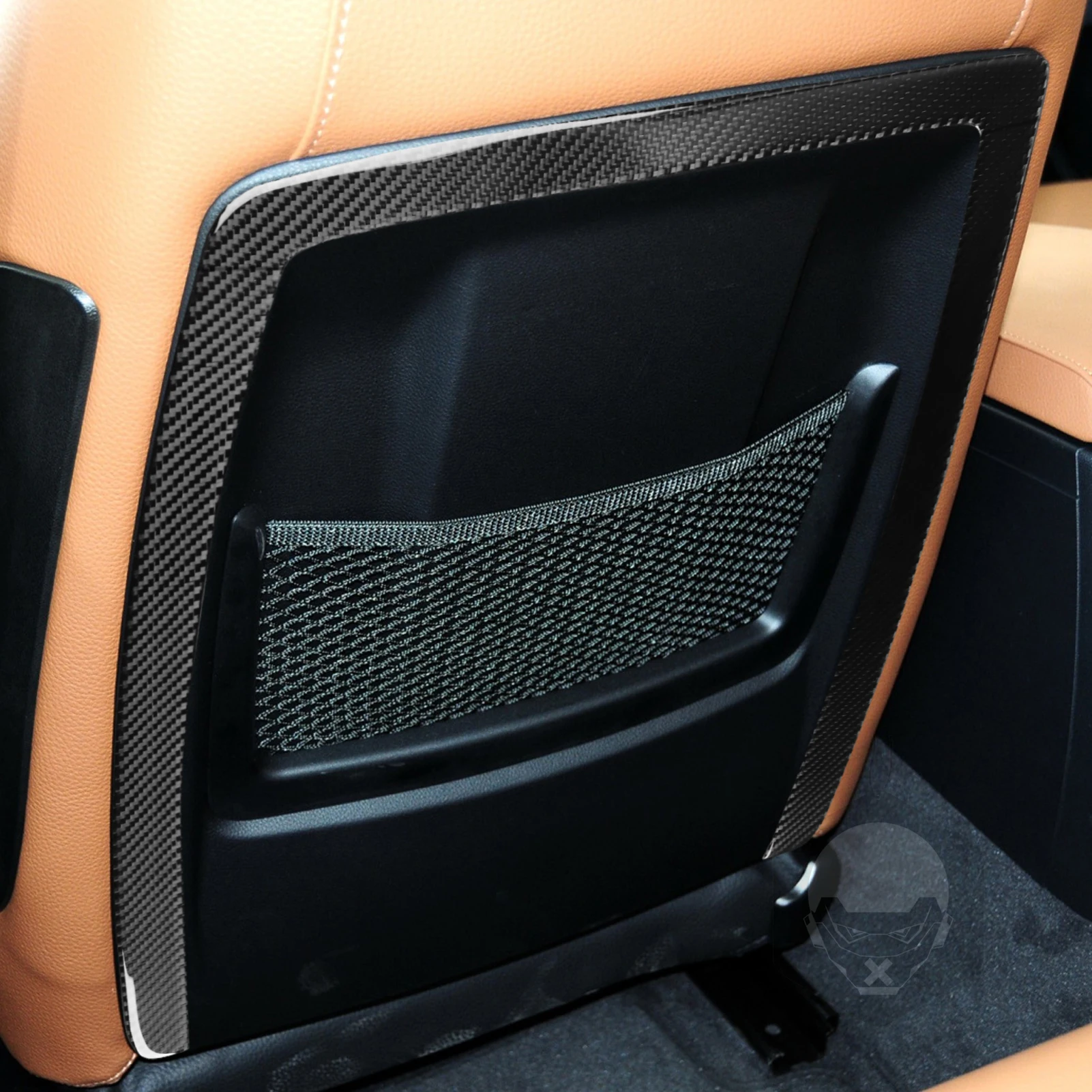 Für BMW 3er E90 E92 M3 2005-2012 Vordersitz Rückenlehne Hinterer Rahmen Abdeckung Kohlefaser Auto Zubehör Dekoration Aufkleber