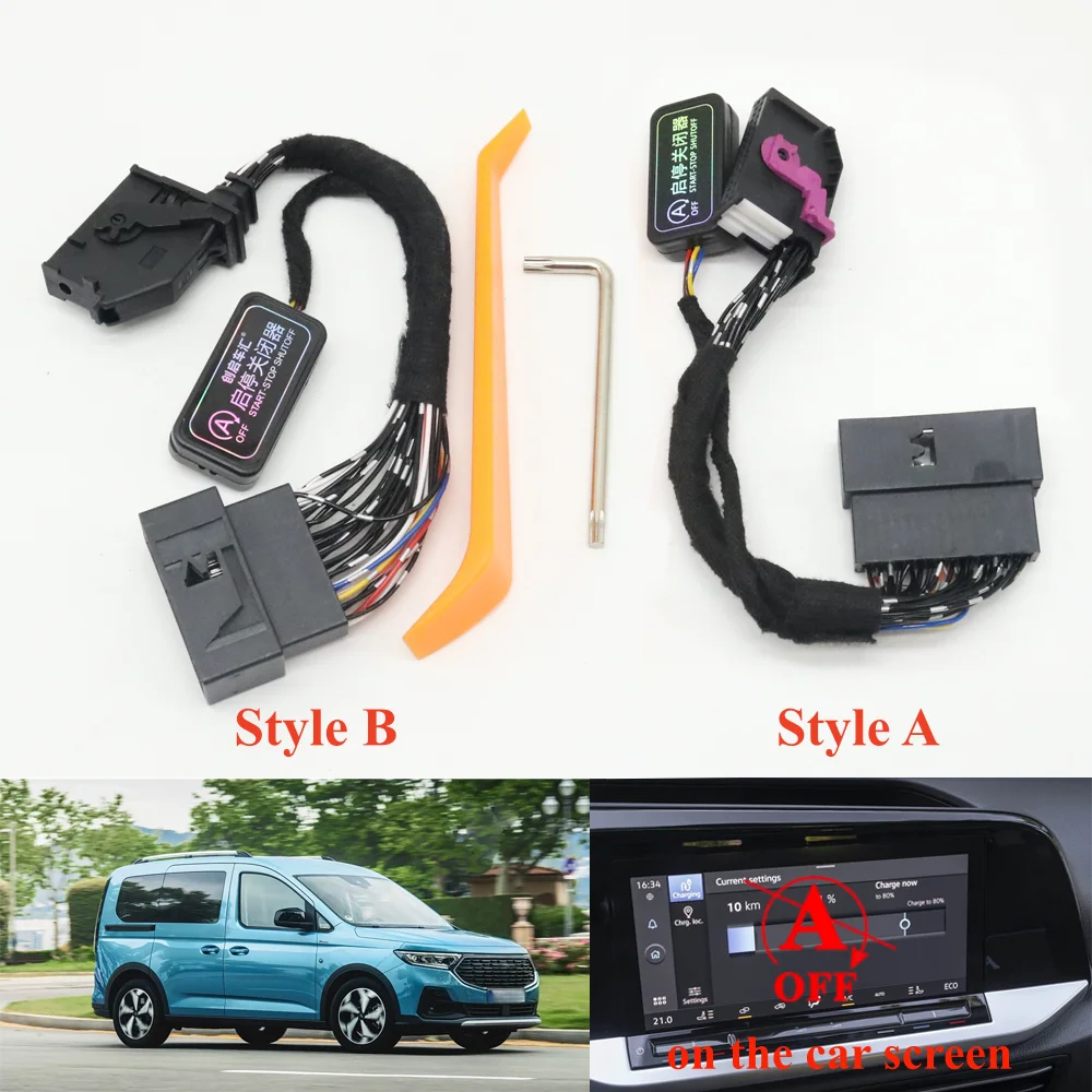 

Automatic Stop Start Engine System Off Device Disable Delete Canceller Cable Sensor Plug For Ford Tourneo Connect MK3 2022-2025