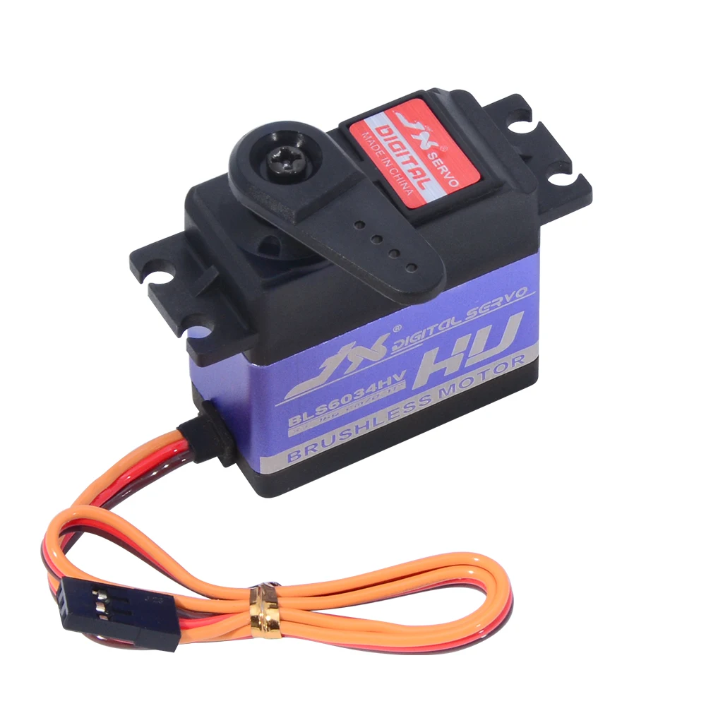 JX BLS6034HV 60g 33kg Brushless Digital Metal Gear Servo Per RC Auto Crawler RC Barca Robot Aereo Elicottero
