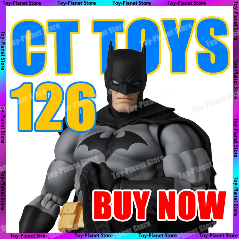 

New Ct Toys Batman Mafex 126 Dc Batman Figure Shf Anime Action Figure Figurine Statue Model Customized Gifts Kids Toys