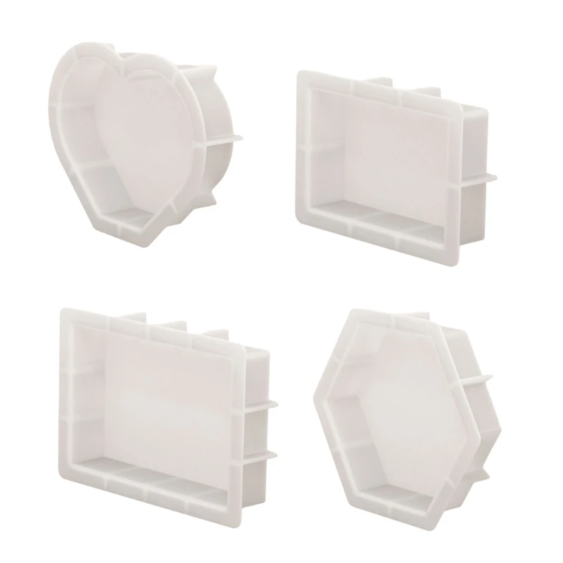 Creative Geometric Crystal Epoxy Resin Molds Ornament Moulds Suitable for Desktop Organizing and Artistic Drop shipping