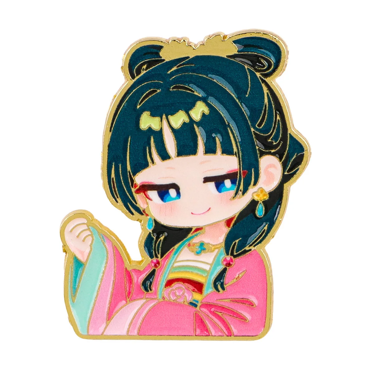 Maomao Emaille-Pins: Niedliche Katzen-Anime-Broschen, Anstecknadeln für Rucksack-Fans, Schmuckgeschenke, Kleidungsdekoration