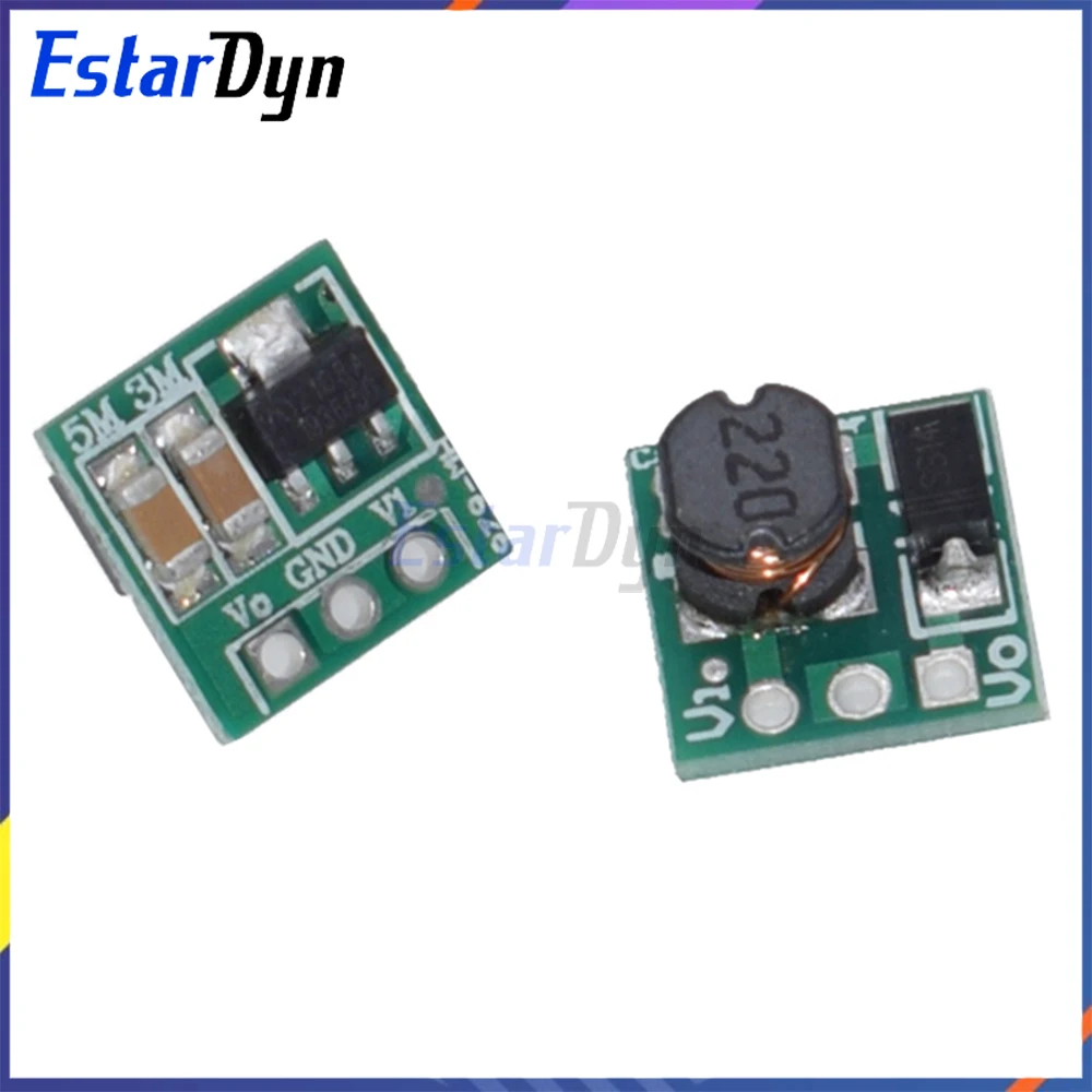 5PCS HW-626 DC-DC Step-Up Boost Converter Module 0.9-5V to 5V Voltage Booster for Low Voltage Devices