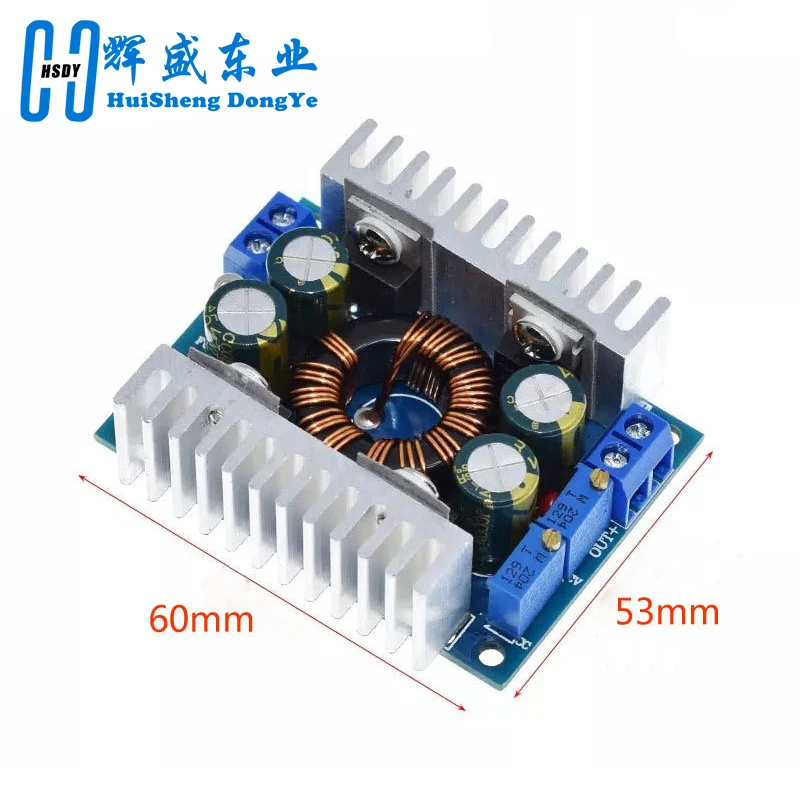 DC 5-30V naar 1.25-30V 8A Automatische Step UP/Down Converter Boost/Buck spanningsregelaar Module Oplader Power Converter DIY KIT