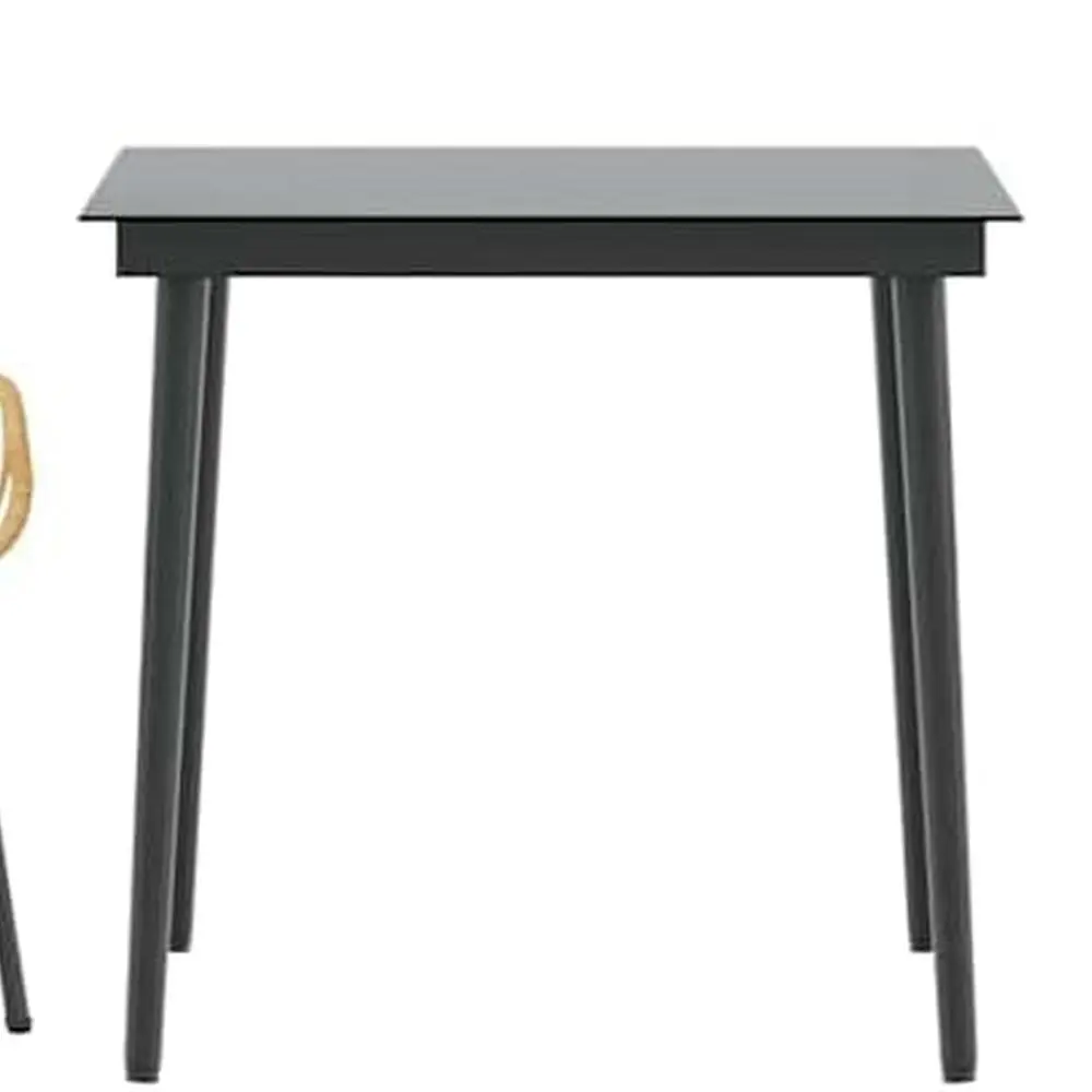 

Brown Rattan Patio Dining Set with Cushions - 3 Piece Garden Furniture Set