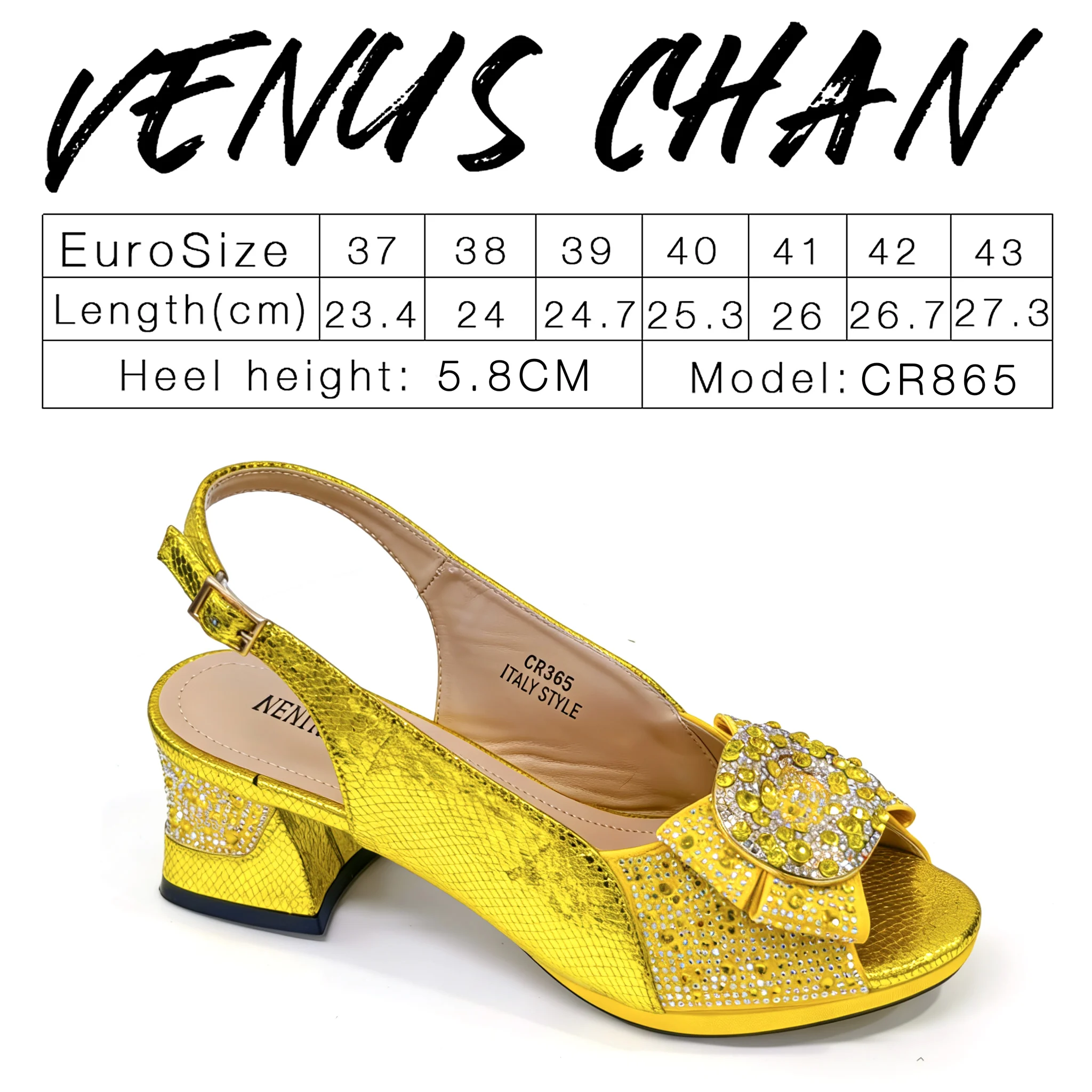 Women's Elegant High Heel Shoe and Bag Set Signature Italian Design with Premium Synthetic Fabrics for Weddings and Elegant - view 5