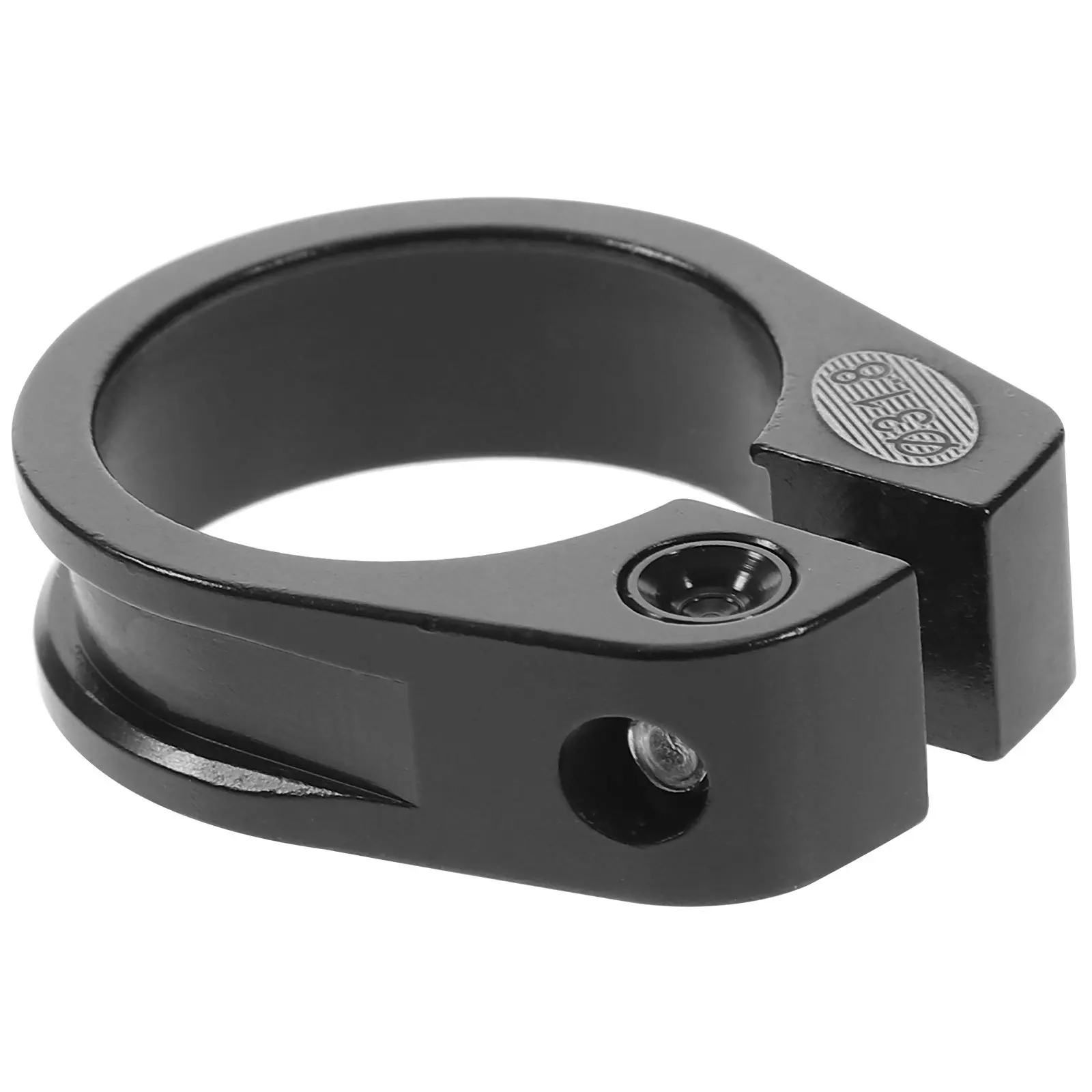 

Aluminium Alloy Bike Seat Clip Bolt Type Seatpost Clamp for Folding Bikes Lightweight Metal Locking Collar for Road Casual