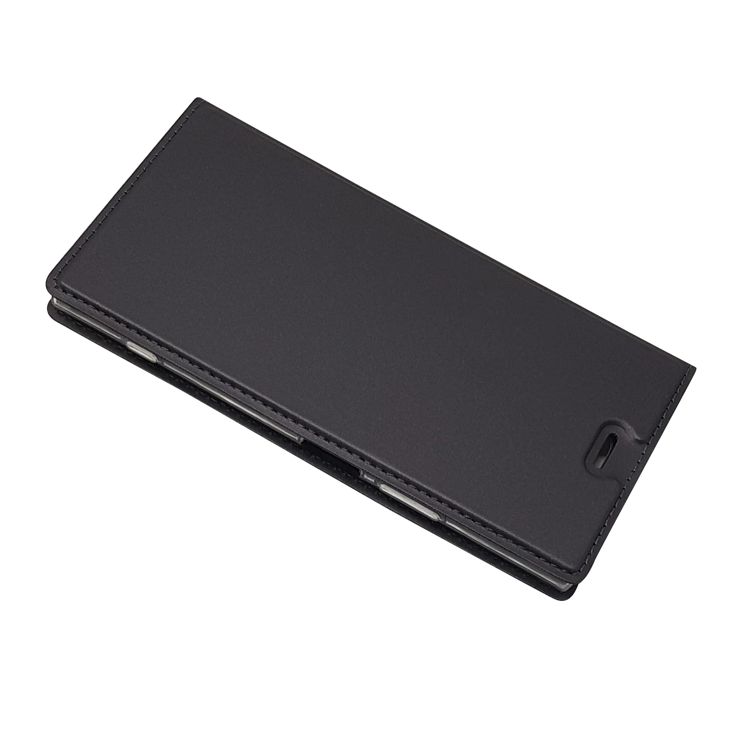 Matte Wallet Case Flip Cover Case for Sony Xperia XZ1 / XZ1 Compact Magnetic adsorption phone case business style