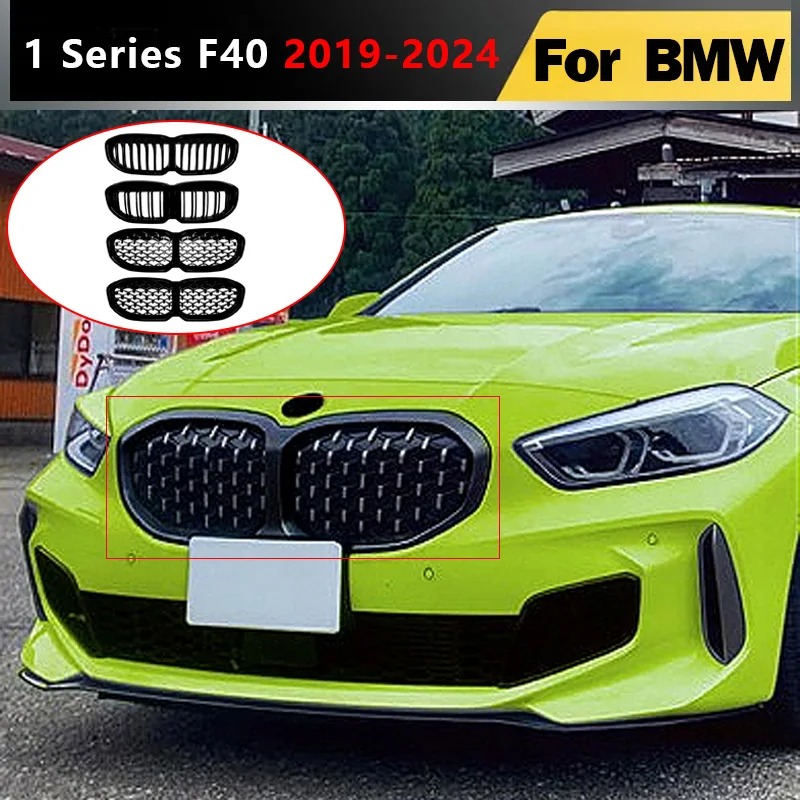 

Для BMW 1 серии F40 2019 2020 2021 2022 2023 2024 Передний бампер Решетка Средняя решетка Замена сетки Ремонт капота Сетчатые обвесы