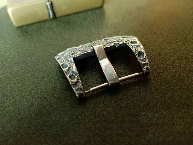 1 Piece Handmade Silver Watch Strap Buckle 20mm,22mm, 24mm  26mm Silver Watch Strap Accessories, Strap Buckle