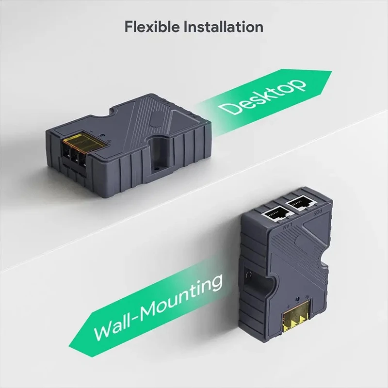 Imagem -03 - Injetor Gige Poe com Proteção contra Surtos Proteção Esd Distribuição de Energia Ideal Garantida para Starlink 150w