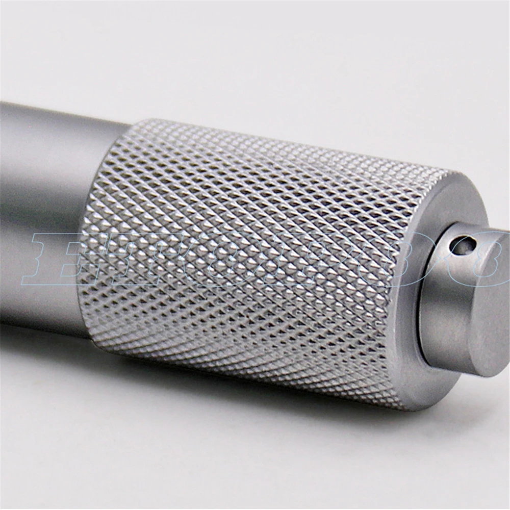 0-13mm Micrometer Head Round TypeMeasurement Measure Tool Rotation Smooth
