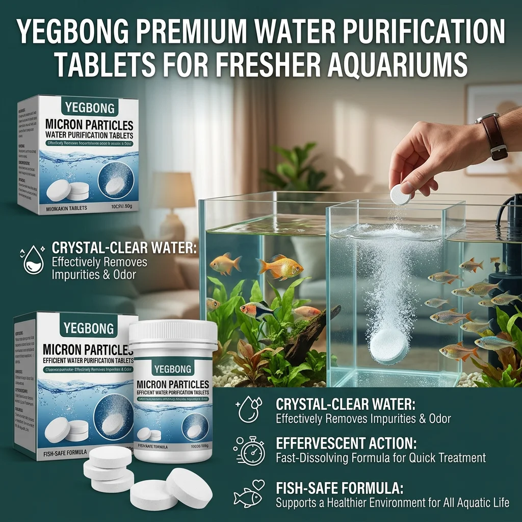 Aquarium Water Purification Ta - Water Purification Tablet recension och pris