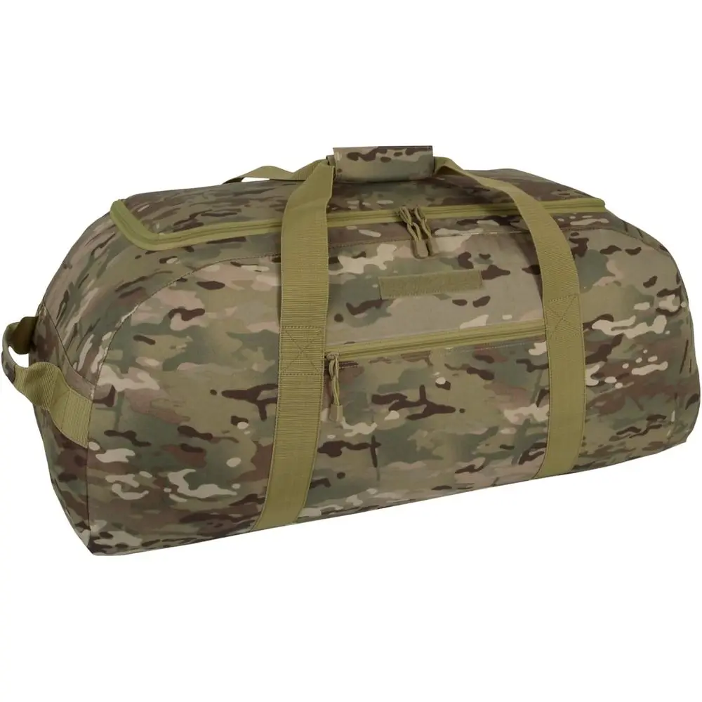 Multicam Convertible Dual Bag with Backpack Straps, Tactical Gear