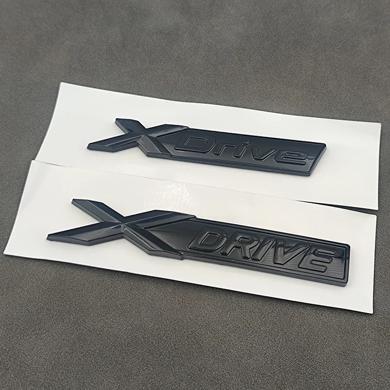 ثلاثية الأبعاد ABS X محرك شعار Xdrive شعار ملصق سيارة الخلفي الجذع شارة لسيارات BMW E39 E46 E60 E90 E87 F10 F30 G20 G30 X1 X3 X5 اكسسوارات