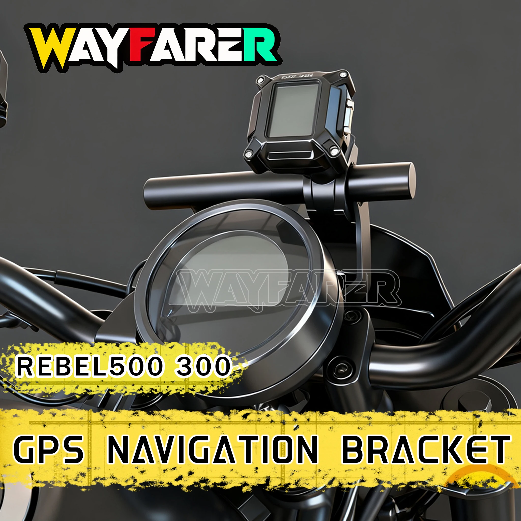2025 For REBEL 500 REBEL300 CMX500 CMX300 CMX 500 CMX 300 2017-2025 Motorcycle Accessories GPS Mobile Phone Navigation Bracket