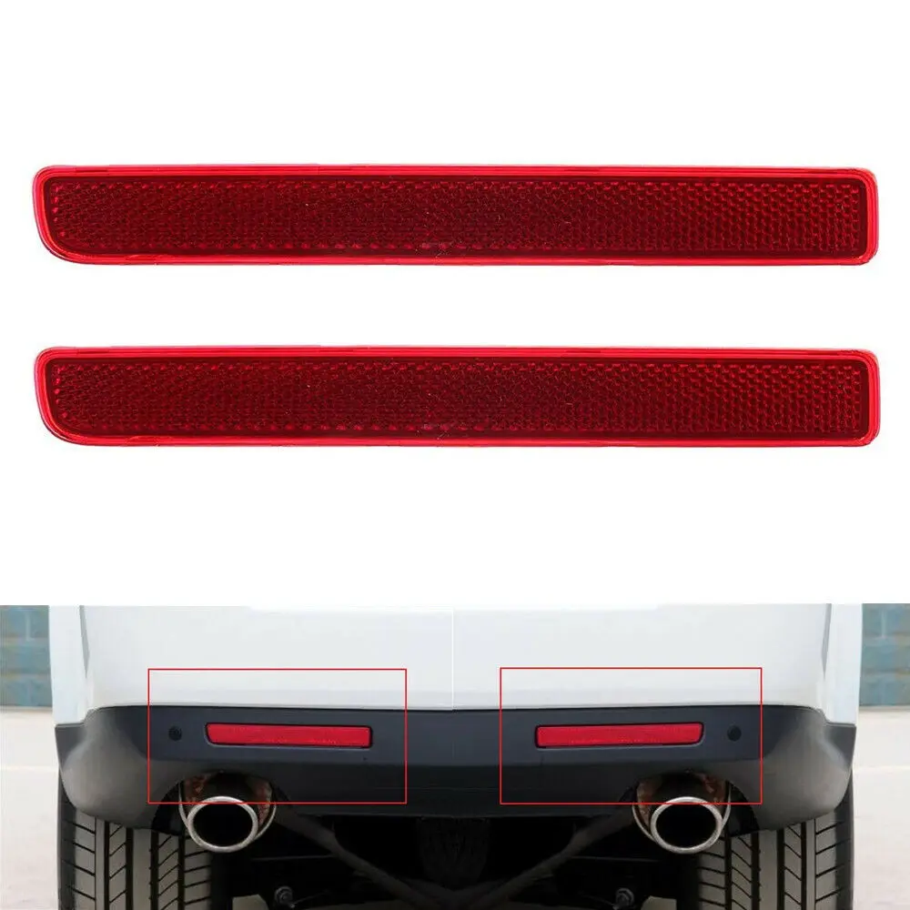 2x For Land Rover Discovery 3 4 LR3 LR4 Range Rover Sport L320 XFF500030 XFF500020 Rear Bumper Reflector Brake Light Signal Lamp