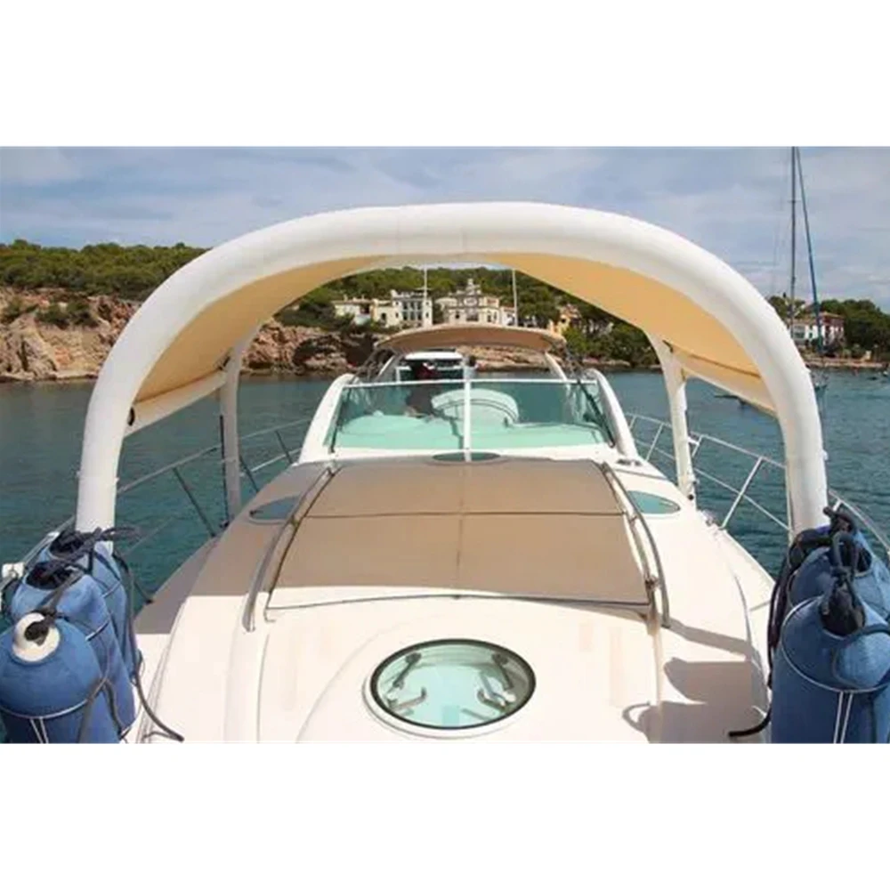 Inflatable Bimini Boats Sun Shade Decktent Inflatable Boat Cover For Sun Protection