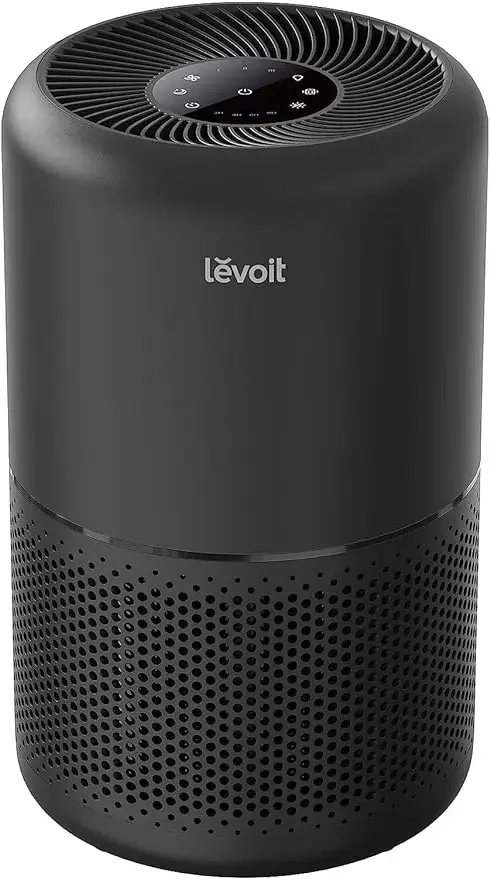 LEVOIT Air Purifier for Home Allergies Pets Hair in Bedroom, Covers Up to 1095 Sq.Foot Powered by 45W High Torque Motor