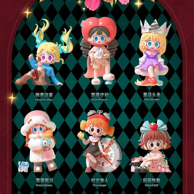 

For Fans Milay Mystery Box Fairy Tale Travel Guide Series Cute Kawaii Action Figure Collectible Blind Box Toy Desk Decor Gift