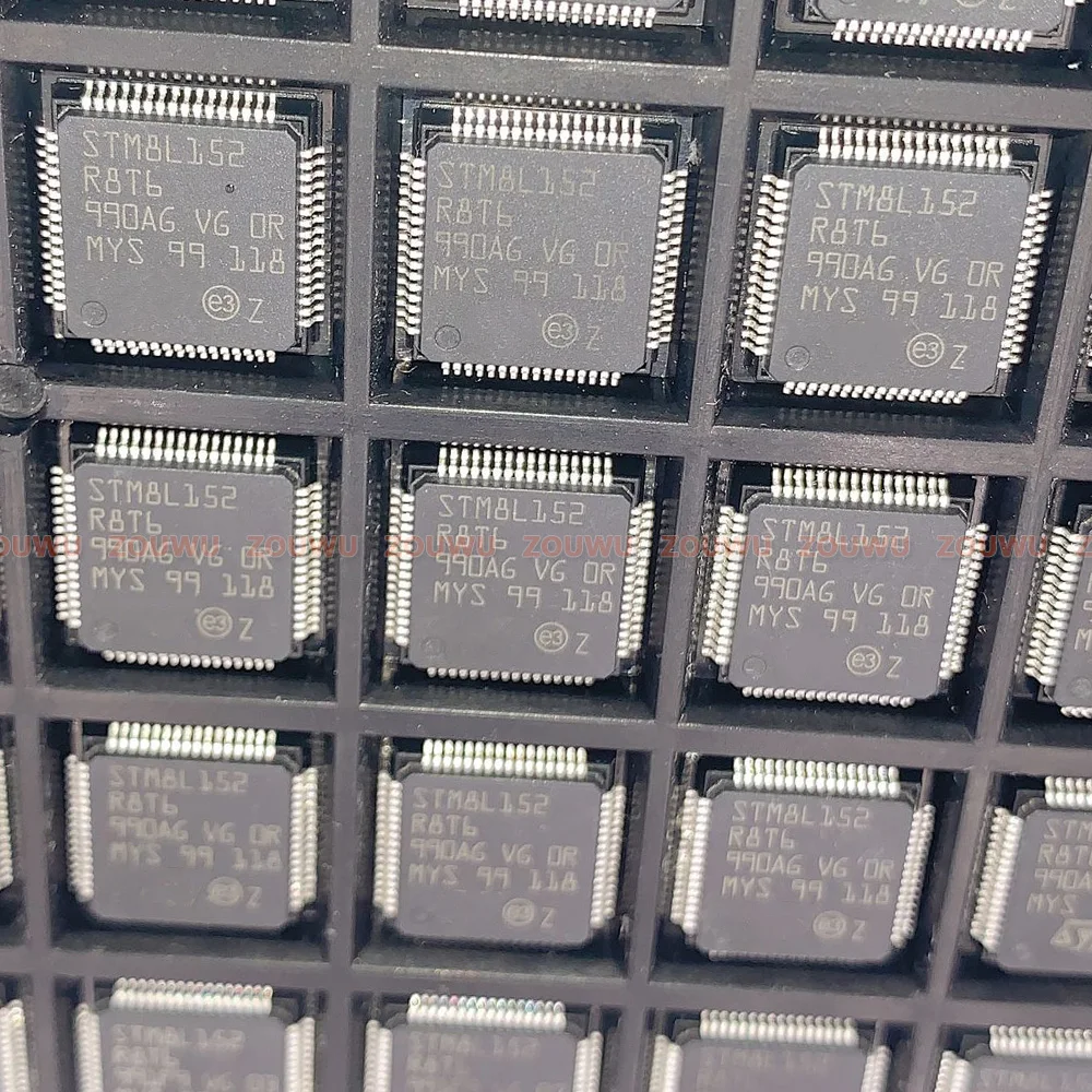 

100PCS~960PCS/LOT STM8L152R8T6 STM8L152 LQFP64 Microcontroller MCU 100% original