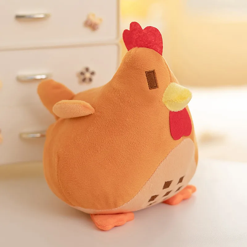 20 cm Stardew Valley Cuscino di pollo Peluche Animali di peluche Giocattoli Cartoon Stardew Valley Farm Tema Buon compleanno Party Decor Bambini