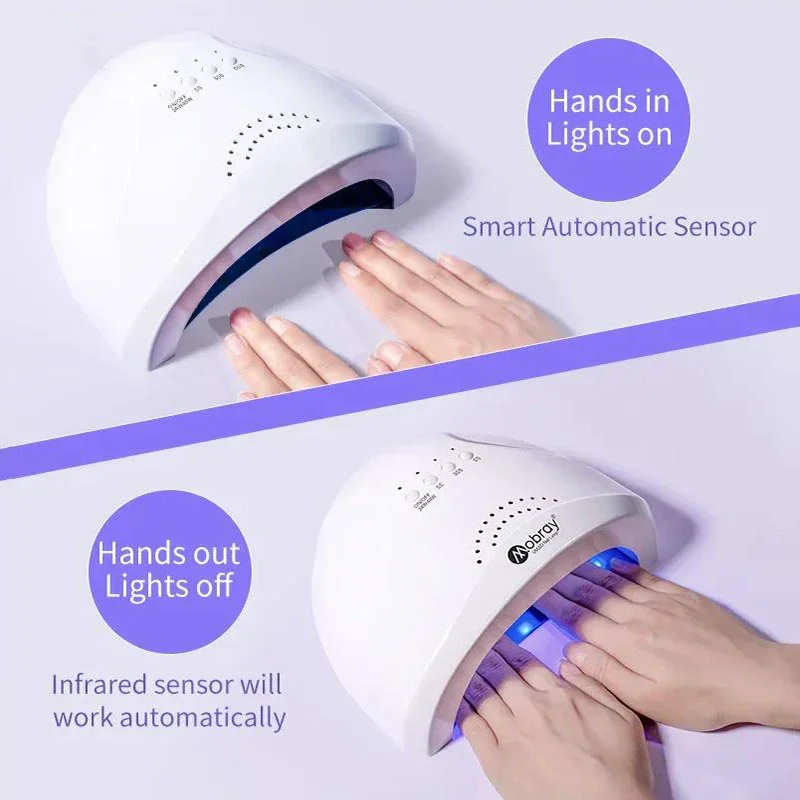 Lincorda lampada professionale a LED UV per unghie asciugatrice per unghie macchina per unghie uso domestico vernice Gel Uv leggera strumenti per attrezzature per Manicure