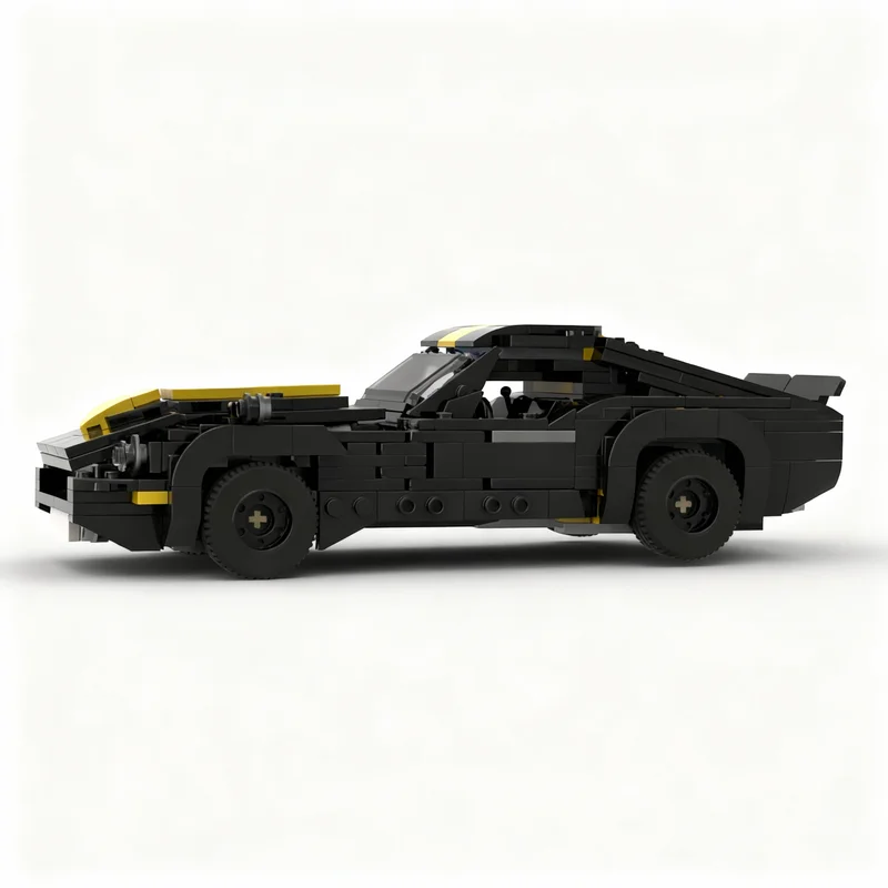 

Набор строительных блоков MOC Datsun 240Z City Champions, 569 деталей, конструктор, рождественский подарок, творческая идея, развивающая игрушка, кирпичики для сборки