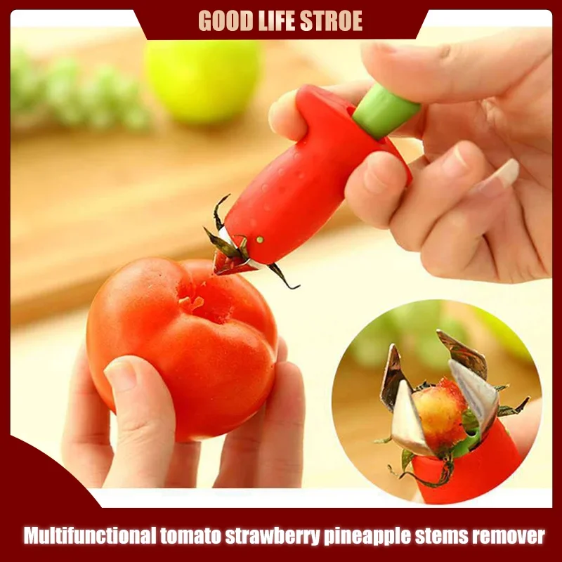 

Multifunctional stem remover tomato stem remover strawberry stems remove pineapple eye remove kitchen gadgets Fruit Tools