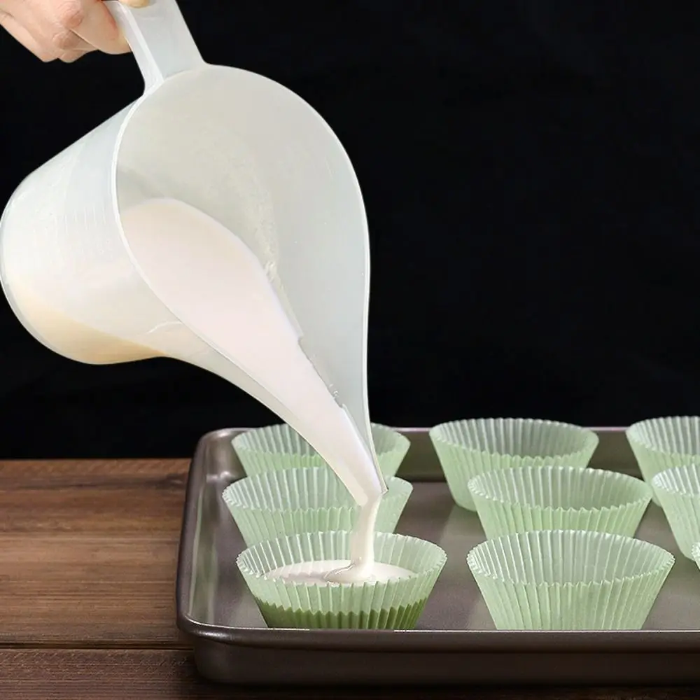 

1000ML Tip Mouth Measuring Cups Plastic Graduated Funnel Pitcher Jug Long Spout Liquid Container Kitchen Measuring Tool
