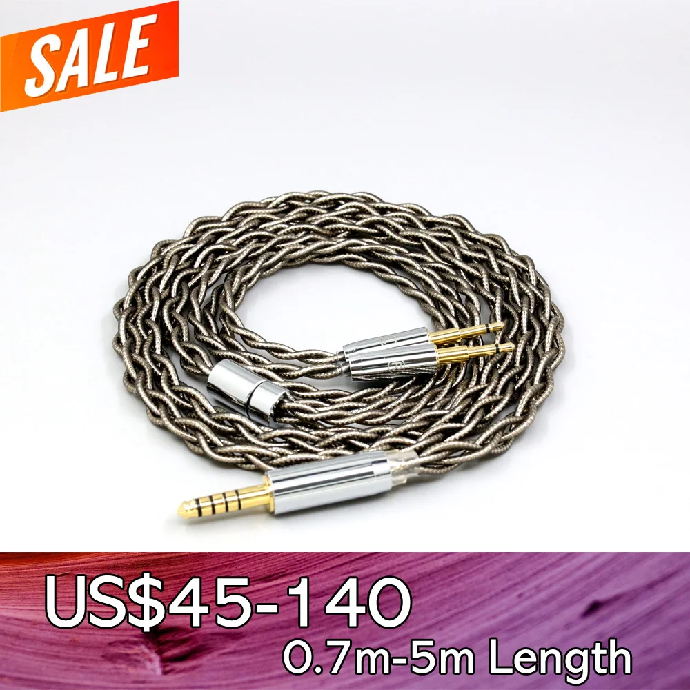 

99% Pure Silver Palladium + Graphene Gold Earphone Shielding Cable For Sennheiser HD477 HD497 HD212 PRO EH250 EH350 LN008213