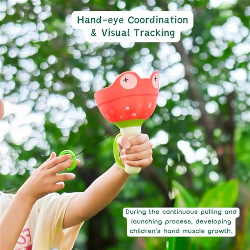 

WOTT-Launcher Set, Outdoor Spring Game, Safe And Fun Yard , Promotes Active Play For Children