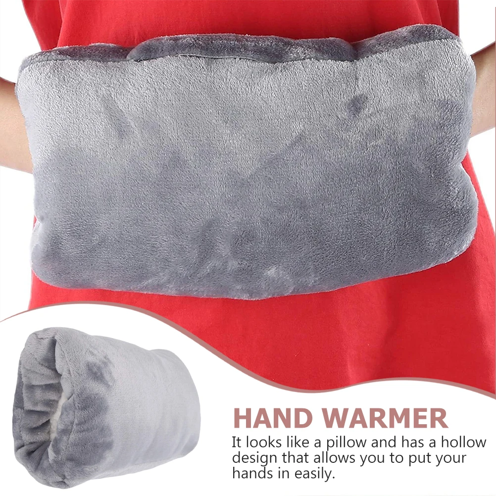 

1pc Portable Usb Electric Heated Warmer Pouch Fast Heating Hollow Design For Office Commuters Camping Warm Hands Winter Gift For