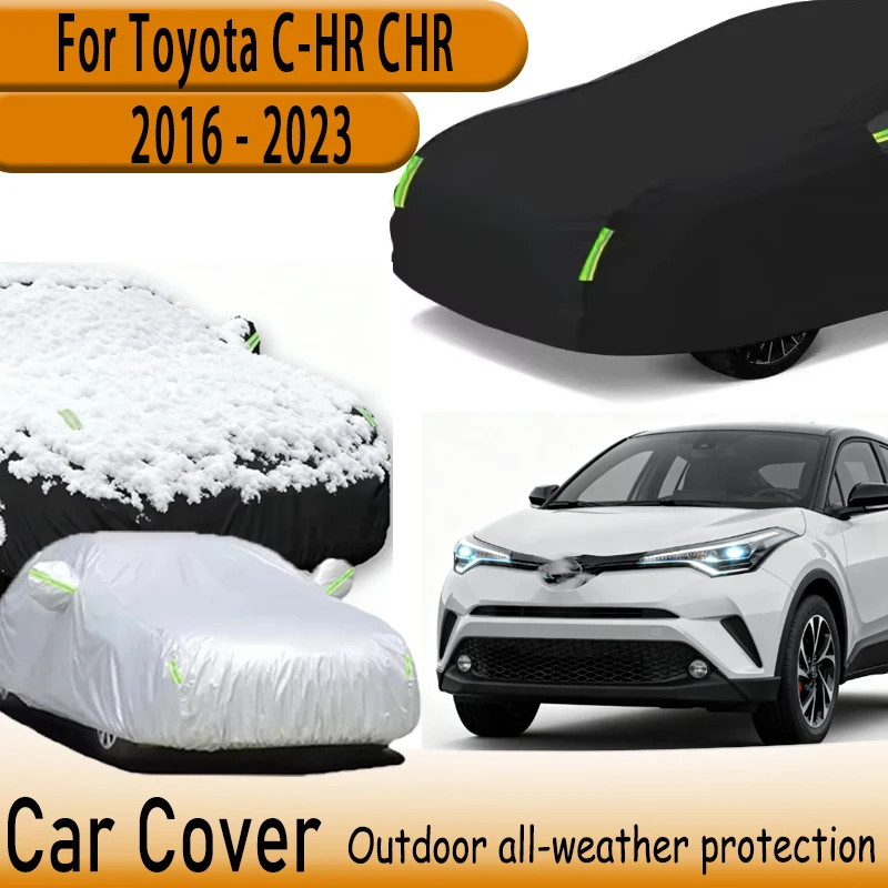 

Всепогодный чехол для автомобиля Toyota C-HR CHR 2016-2023 (2022) – водонепроницаемый, с защитой от солнца, УФ-излучения, дождя и снега