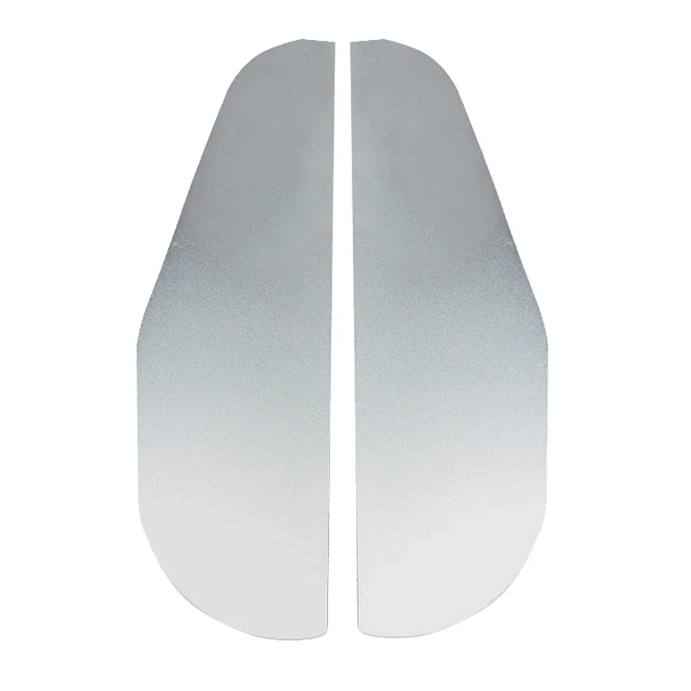 

2pcs Rearview Mirror Rain Guard Aluminium Alloy Side Mirror Visor Waterproof Snow Proof For Car Suv Truck Red Flexible Durable