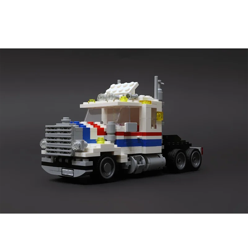 

Модель строительного блока MOC 63311, автомобиль 5580, шоссе 409, детали, креативная игрушка для мальчиков и взрослых, подарок на день рождения, подарок