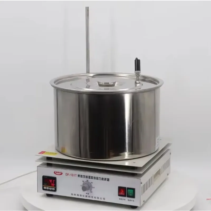 DF-101S Digital Display Laboratory Heating Magnetic Stirrer Customizable OEM Constant Temperature Water Bath Heat Collecting