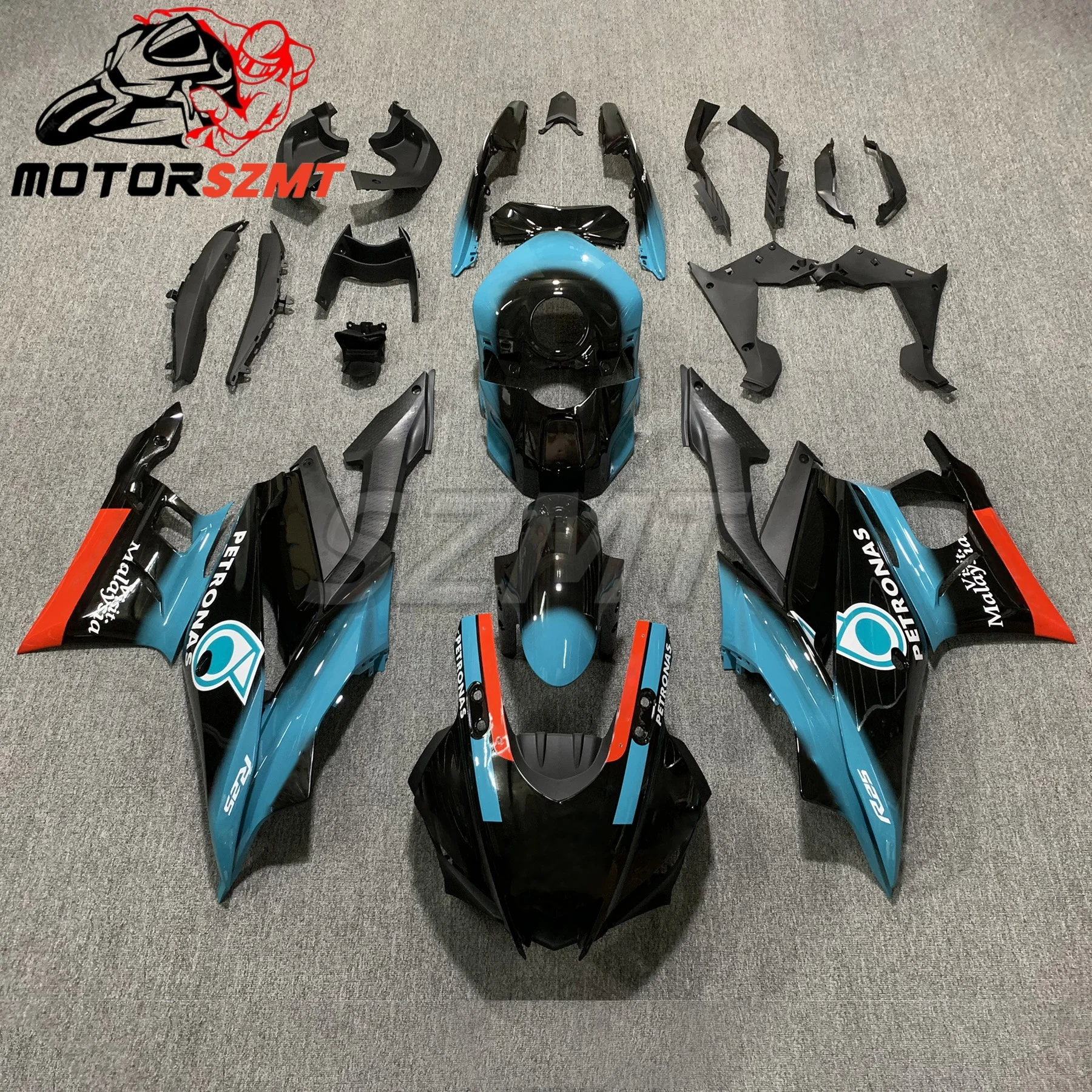 

ABS Motorcycle Fairings Kit for YAMAHA YZF R3 2019 2020 2021 2022 2023 2024 YZF-R3 19-24 Gloss Black Injection Bodywork Set