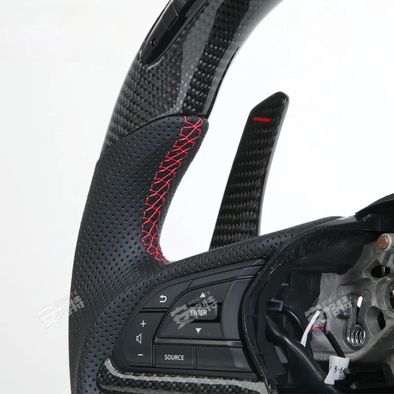 For Nissan GT-R R35 (2007-2016) LED Steering Wheel Upgrade Assembly (Old-to-New Modification Part)