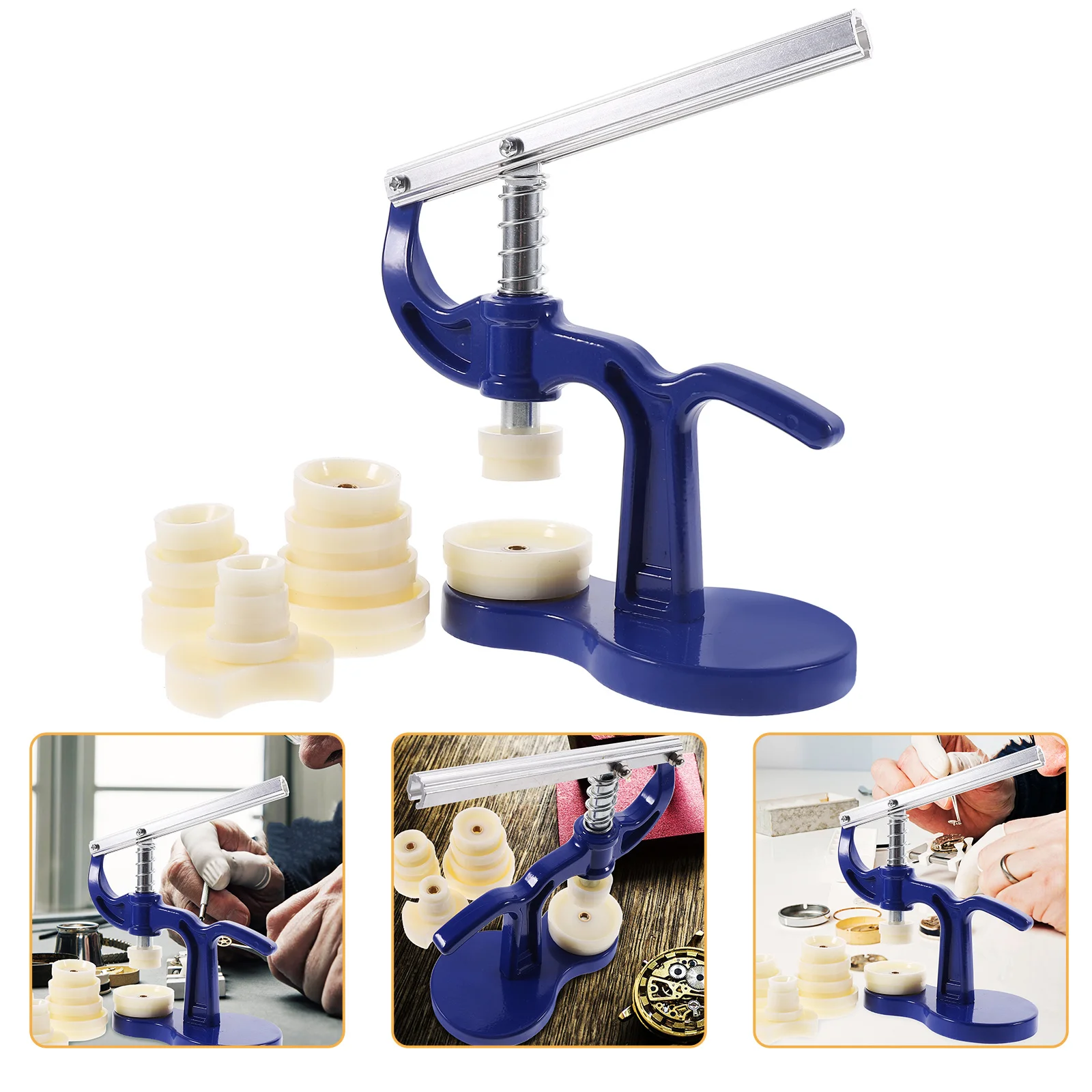 

Watch Replacement Tool Watch Case Closer Repair Tools Metal Press ABS Dies Durable Practical Sturdy