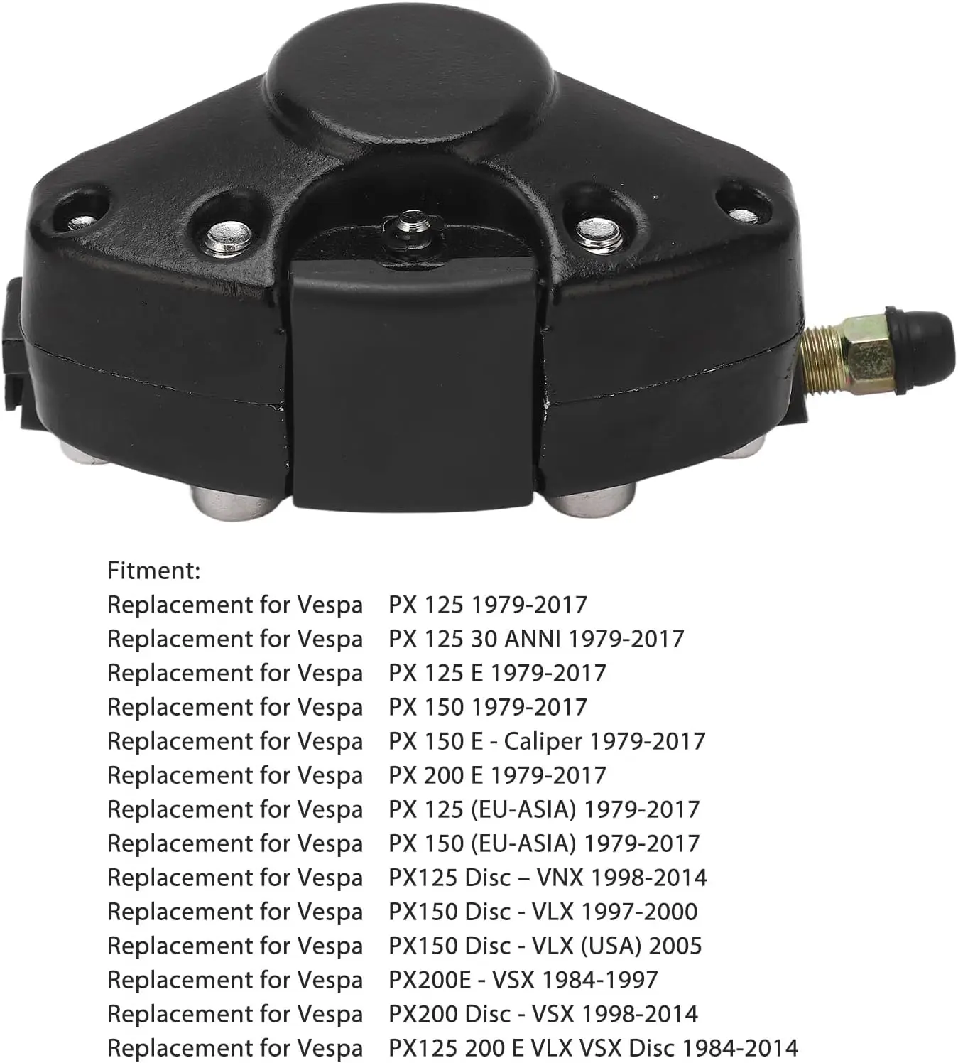 Disc Brake Caliper 58573R Motorcycle Front Brake Hydraulic Caliper Replacement for Vespa PX 125 PX 150 PX 200