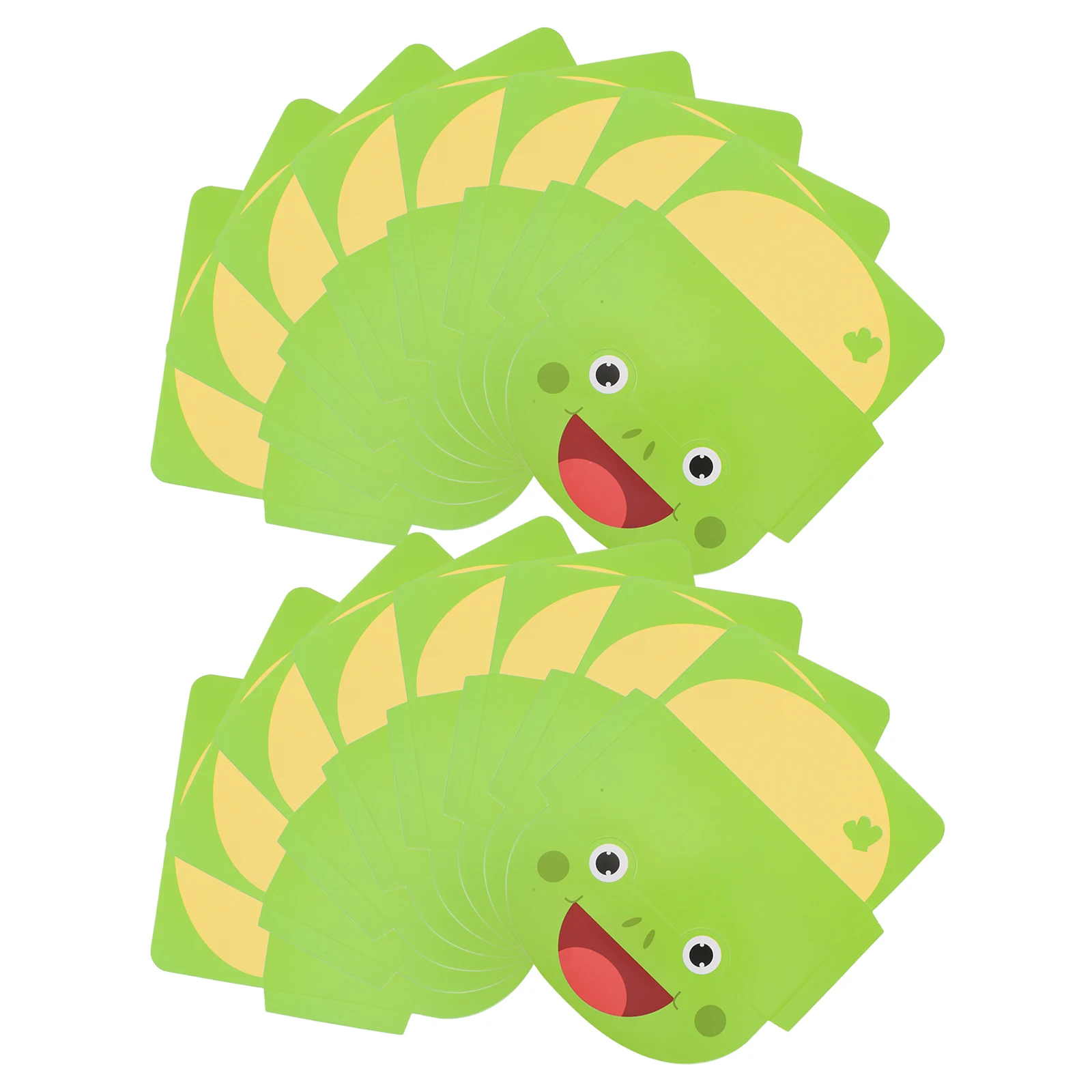 

20 Pcs Greeting Cards Animal Designs Spacious Interior Blank Kids Birthday Party Holiday Folder Postcard