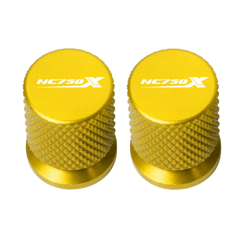 ฝาครอบวาล์วยางรถจักรยานยนต์ 2 ชิ้น ทำจากอลูมิเนียมอัลลอยด์ CNC สำหรับ HONDA NC750X NC 750X NC750 X ปี 2013-2024 2023 2022