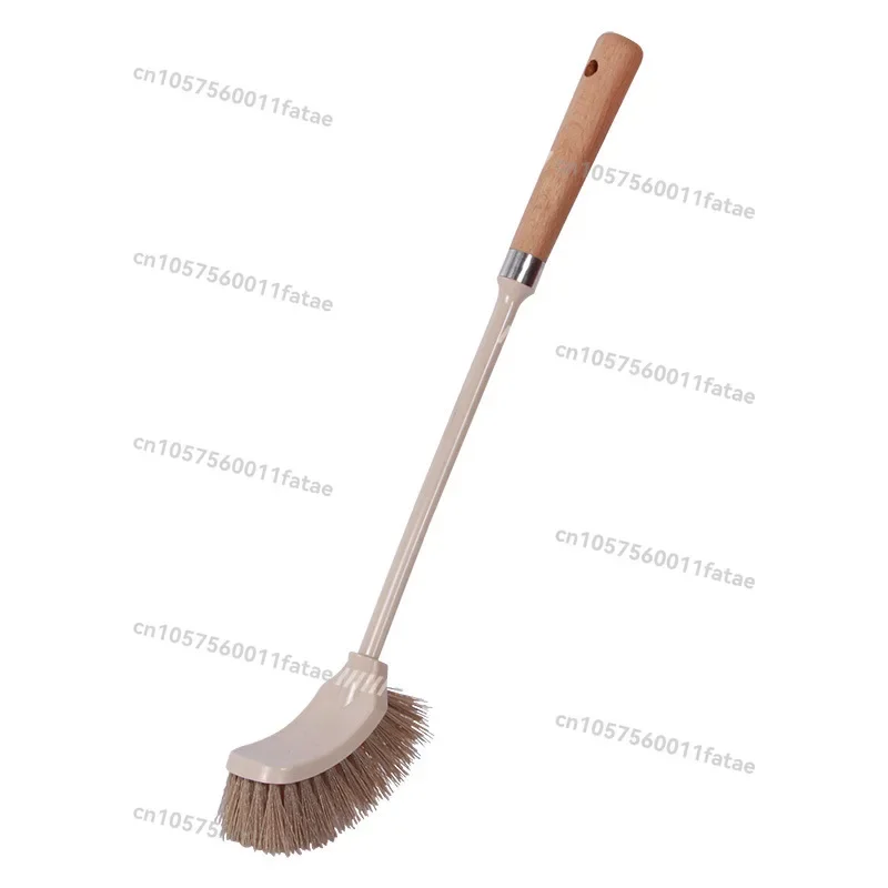 

Applicable to Toilet Bathroom Toilet Cleaning Brush，Toilet Long Handle Cleaning Brush Wooden Handle Cleaning Brush
