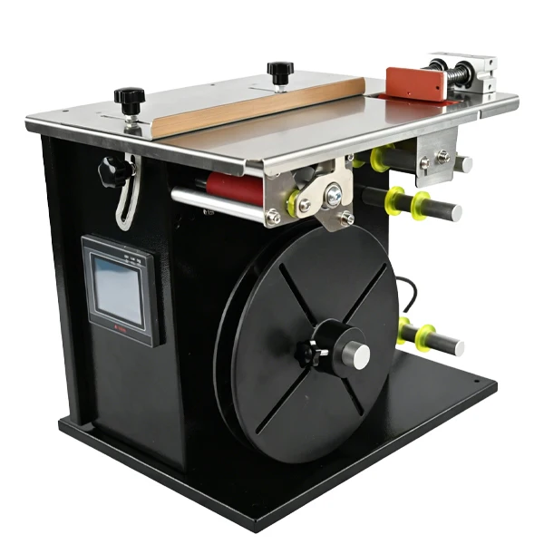 90 L type corner semi-automatic labeling machine for small box carton-self-adhesive tamper-proof desktop PLC paper labeling