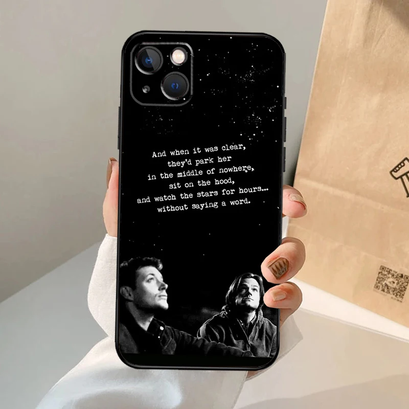 スーパーナチュラル ディーンとサム iPhoneケース iPhone 17 Air 16 15 14 11 12 13 Pro Max 12 13 mini 15 16 Plus 16e カバー コック