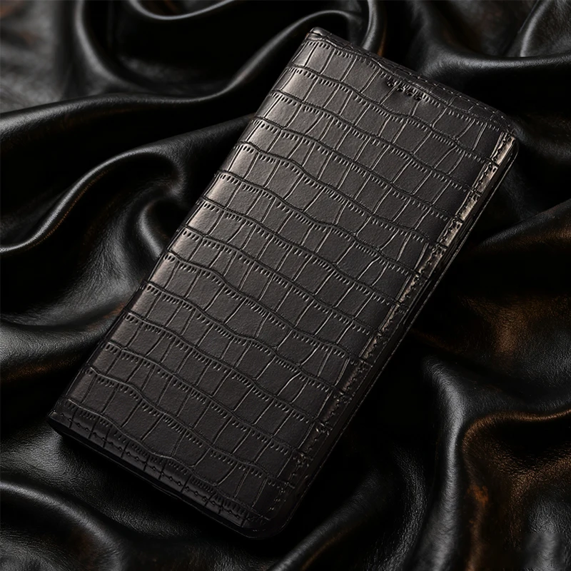 Luxury Leather Phone Case for Huawei  Pura 80 Pura 70 P60 P50 P40 P30 P20 P10 P9 Pro Plus Ultra Art Lite Crocodile skin texture
