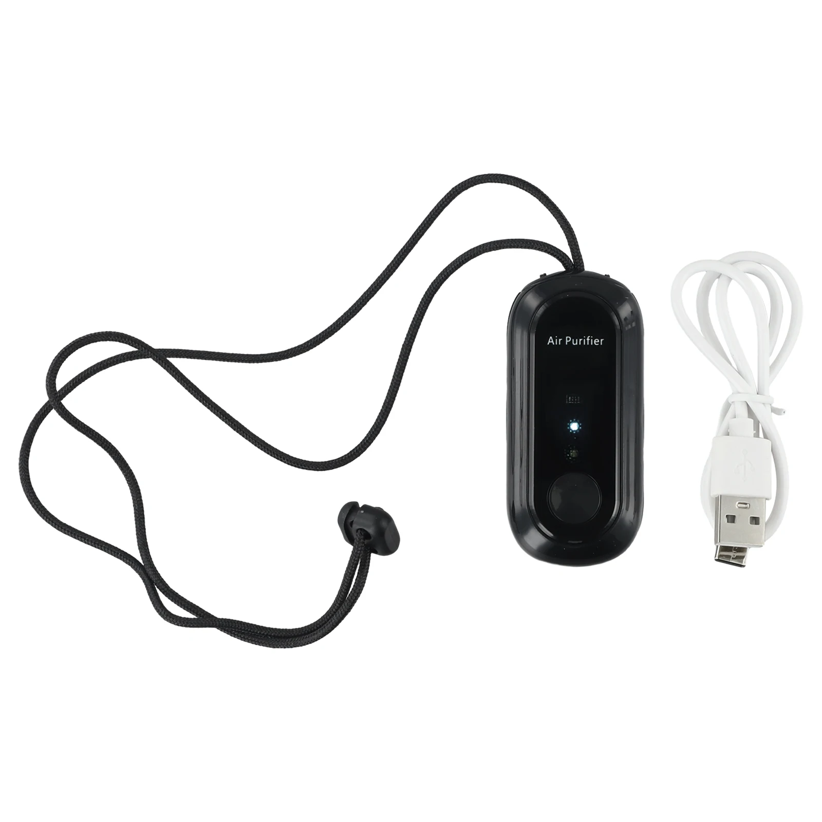 Safe and Radiation Free Purify Air Machine  Hanging Neck Design  Suitable for All Ages  Enjoy Peaceful Sleep and Fresh Air